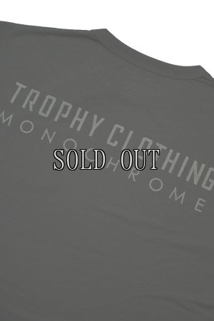 画像1: TROPHY CLOTHING/"MONOCHROME" Logo RD Pocket L/S Tee 