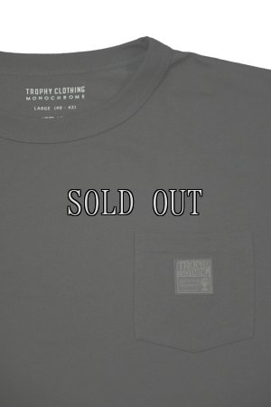 画像3: TROPHY CLOTHING/"MONOCHROME" Logo RD Pocket L/S Tee 