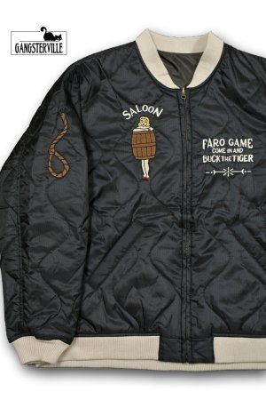 画像1: GANGSTERVILLE/TIGER ALLEY - QUILTING JACKET