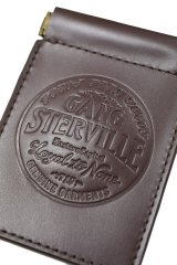 GANGSTERVILLE/CIRCLE SIG - LEATHER MULTI CASE