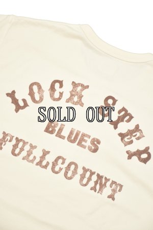 画像1: FULL COUNT/Flat Seam Heavy Weight Henley Long T Shirt“LOCK STEP BLUES”