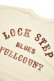 画像1: FULL COUNT/Flat Seam Heavy Weight Henley Long T Shirt“LOCK STEP BLUES” (1)