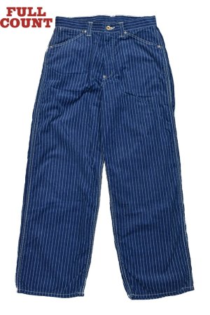 画像1: FULL COUNT/INDIGO WABASH CORDUROY WORK PANTS