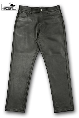 画像1: GANGSTERVILLE/LOCOS - LEATHER PANTS