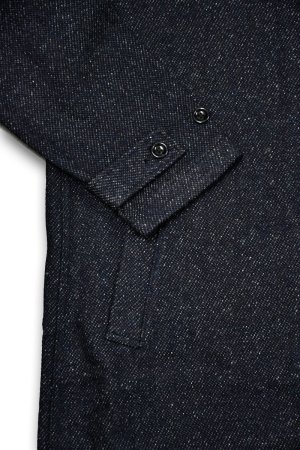 画像3: JAPAN BLUE JEANS/Denim Tweed Balmacaan coat