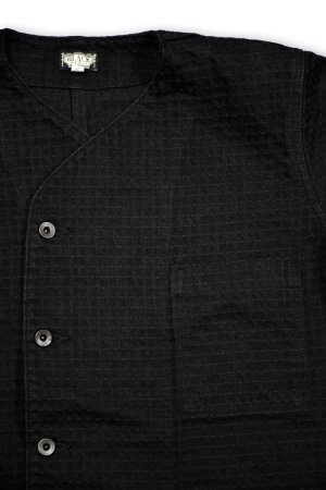 画像2: BLACK SIGN/❝Sashiko❞15.5oz Black Denim Croft Jacket