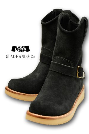 画像1: GLAD HAND&Co./SHORT ENGINEER BOOT "SUEDE"