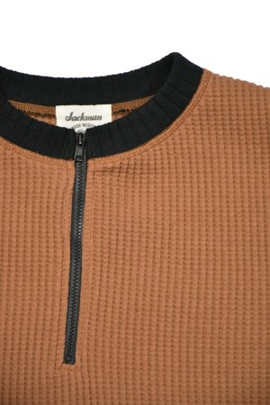 画像2: Jackman/Waffle Half Zip