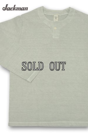 画像1: Jackman/Henleyneck LS T-shirt