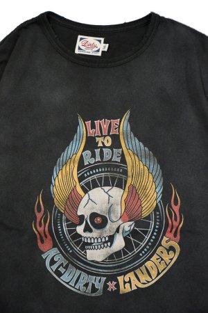 画像2: AT-DIRTY/LIVE TO RIDE S/S TEE