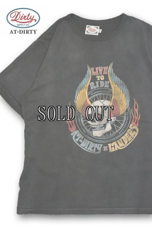 画像1: AT-DIRTY/LIVE TO RIDE S/S TEE