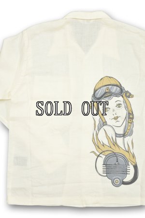 画像5: TROPHY CLOTHING/Oily Girl Linen L/S Shirt
