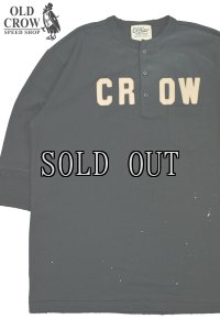 OLD CROW/CROW - HALF SLEEVE HENRY T-SHIRTS