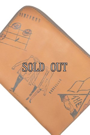 画像2: VASCO×GLAD HAND/LEATHER DOCUMENT BAG "GLAD POSTALS"