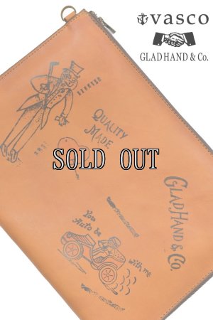 画像1: VASCO×GLAD HAND/LEATHER PC SLEEVE“GLAD POSTALS”