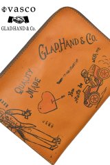 VASCO×GLAD HAND/LEATHER DOCUMENT BAG "GLAD POSTALS"