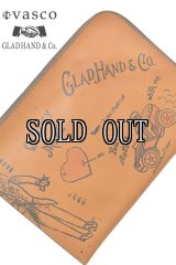 VASCO×GLAD HAND/LEATHER DOCUMENT BAG "GLAD POSTALS"