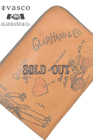 画像1: VASCO×GLAD HAND/LEATHER DOCUMENT BAG "GLAD POSTALS"