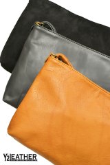 Y'2 LEATHER/NATURAL SCAR SACOCHE BAG