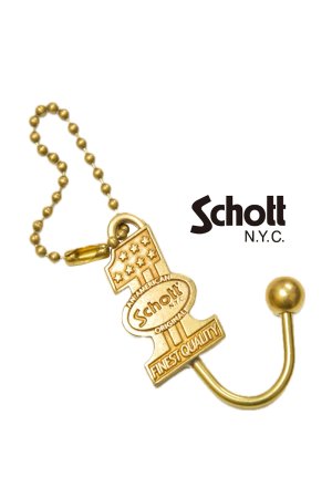 画像1: Schott/NO.1 BRASS CHARM