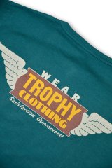 TROPHY CLOTHING/Wing Logo OD L/S Tee