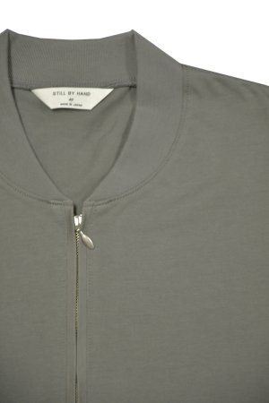 画像2: STILL BY HAND/Zip up cotton jumper