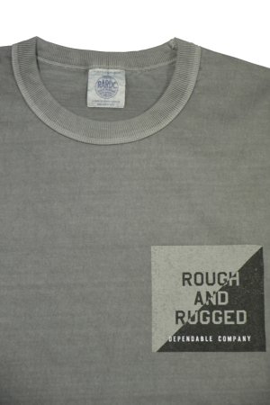 画像2: ROUGH AND RUGGED/DESIGN LS PIGMENT LSプリントTee