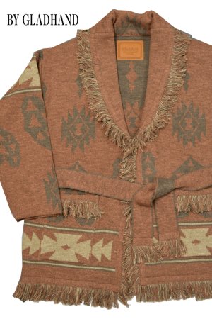 画像1: BY GLADHAND/ SPIRITS HEART - CARDIGAN