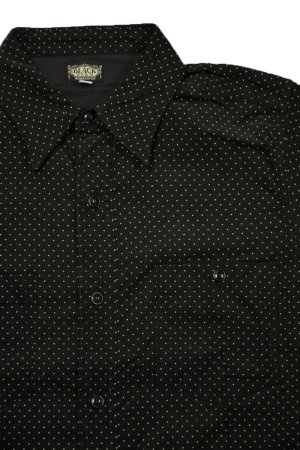 画像2: BLACK SIGN/21W Micro Cord Pin Dots Open Pocket Work Shirt