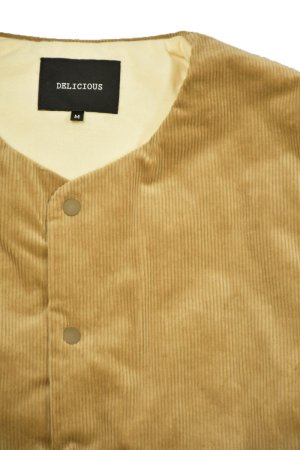 画像2: DELICIOUS/PADDED Corduroy Vest