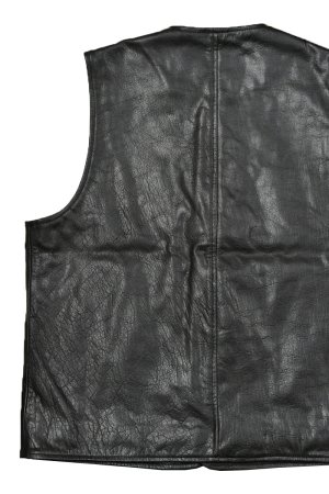画像5: AT-DIRTY/JERKIN LEATHER VEST