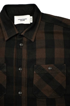 画像2: MOMOTARO JEANS/BLOCK CHECK L/S SHIRT