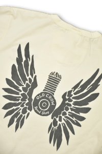 OLD CROW/L.A.M.C. WING - L/S HENRY T-SHIRTS