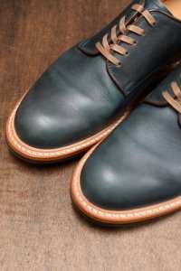 MOTO/PLAIN TOE OXFORD SHOES(ネイビー) - T-bird