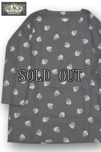 画像1: BLACK SIGN/Skull Dots Pullover Shirt (1)