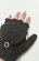 画像2: BY GLADHAND/COLLEGIATE-HALF FINGERS GLOVE WITH ADJUSTABLE FLAPS (2)