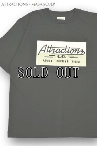 画像1: ATTRACTIONS×MASA SCULP /Printed T-shirt(WILL DRESS YOU) (1)