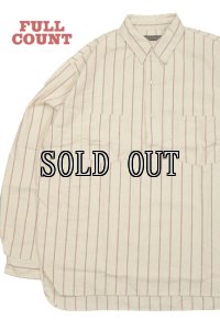 画像1: FULL COUNT/Baseball Stripe Pullover Shirts (1)