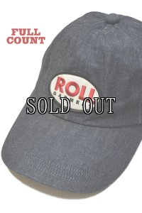 画像1: FULLCOUNT×ROLL/“ROLL” Emblem B.B Cap (1)