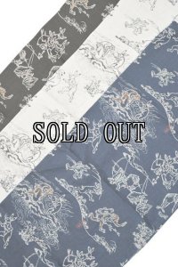 画像1: BLACK SIGN/Playng Animal Long Scarf (1)
