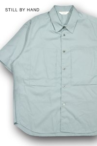 画像1: STILL BY HAND/レギュラーカラーS/Sシャツ (1)