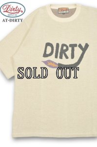 画像1: AT-DIRTY/DIRTY FIRE JACQUARD TEE (1)