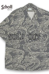 画像1: Schott/HAWAIIAN SHIRT DRAGON (1)