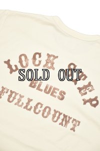 画像1: FULL COUNT/Flat Seam Heavy Weight Henley Long T Shirt“LOCK STEP BLUES” (1)