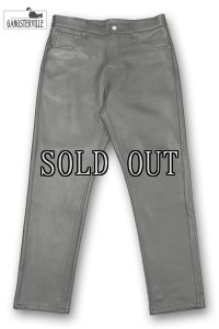画像1: GANGSTERVILLE/LOCOS - LEATHER PANTS (1)