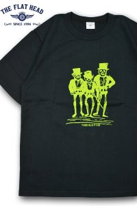 画像1: THE FLAT HEAD/LOOPWHEEL T-SHIRT - THEE OLD FTHD (1)