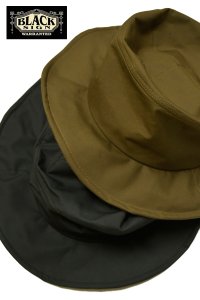 画像1: BLACK SIGN/Oiled Cotton Swindler Hat - Long Brim (1)