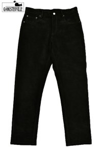 画像1: GANGSTERVILLE/LOCOS - LEATHER PANTS "SUEDE" (1)
