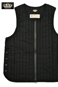 画像1: BLACK SIGN/Oiled Quilting Lumberjack Vest (1)