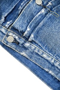 画像4: FULLCOUNT/ Souvenir Embroidery Type 1 Denim Jacket HW “More Than Real” (4)